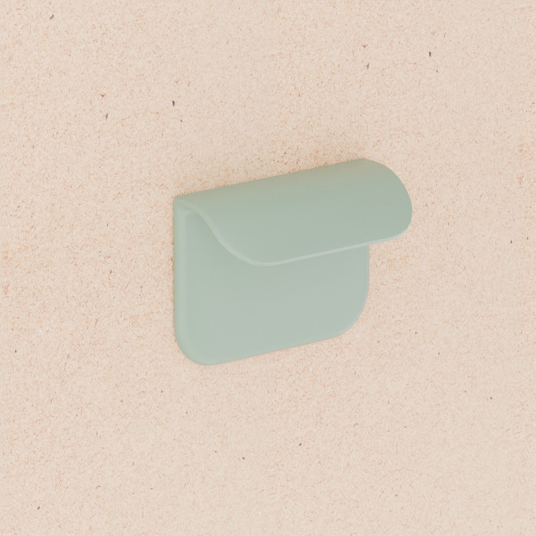 KUBBY Schubladengriff Nahaufnahme - Bio-Kunststoff in zwei Farben