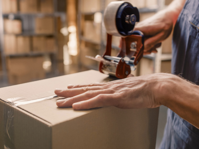 Sicher verpackt ist einmal weniger versendet sichere und vertrauenswürdige Verpackungen